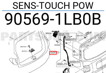 Nissan 905691LB0B SENS-TOUCH POW