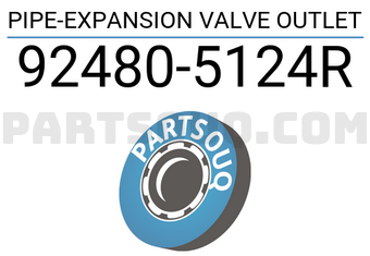 Nissan 924805124R PIPE-EXPANSION VALVE OUTLET