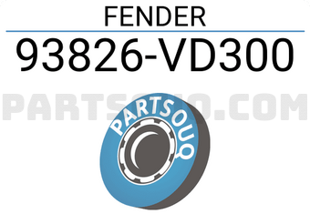 Nissan 93826VD300 FENDER