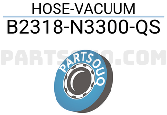 Nissan B2318N3300QS HOSE-VACUUM