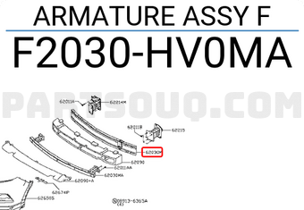 Nissan F2030HV0MA ARMATURE ASSY F