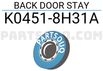 Nissan K04518H31A BACK DOOR STAY
