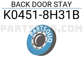 Nissan K04518H31B BACK DOOR STAY