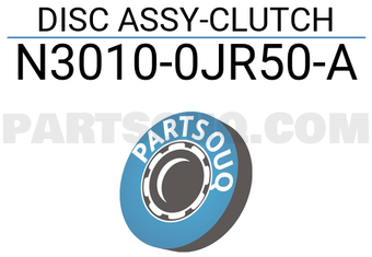 Nissan N30100JR50A DISC ASSY-CLUTCH