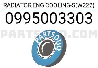Nissens 0995003303 RADIATOR,ENG COOLING-S(W222)