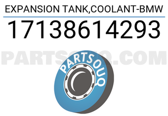 Nissens 17138614293 EXPANSION TANK,COOLANT-BMW
