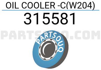 Nissens 315581 OIL COOLER -C(W204)