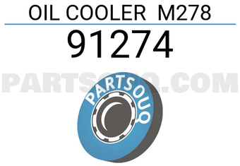 Nissens 91274 OIL COOLER M278
