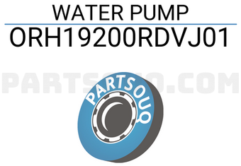 ORIENT SPARE PARTS ORH19200RDVJ01 WATER PUMP