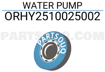 ORIENT SPARE PARTS ORHY2510025002 WATER PUMP