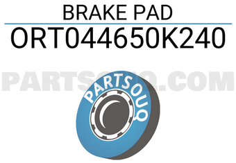 ORIENT SPARE PARTS ORT044650K240 BRAKE PAD