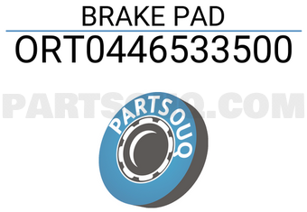 ORIENT SPARE PARTS ORT0446533500 BRAKE PAD