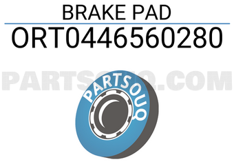 ORIENT SPARE PARTS ORT0446560280 BRAKE PAD
