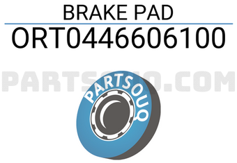 ORIENT SPARE PARTS ORT0446606100 BRAKE PAD