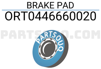 ORIENT SPARE PARTS ORT0446660020 BRAKE PAD