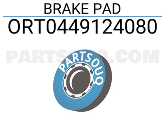 ORIENT SPARE PARTS ORT0449124080 BRAKE PAD