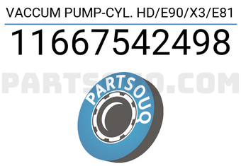 Pierburg 11667542498 VACCUM PUMP-CYL. HD/E90/X3/E81