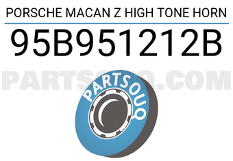 Porsche 95B951212B PORSCHE MACAN Z HIGH TONE HORN