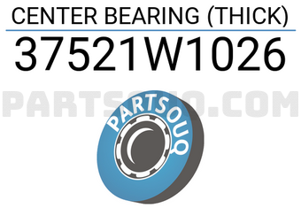 RBI 37521W1026 CENTER BEARING (THICK)