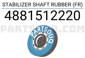 RBI 4881512220 STABILIZER SHAFT RUBBER (FR)