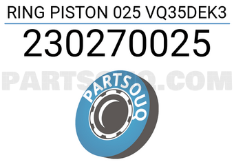 RIKEN 230270025 RING PISTON 025 VQ35DEK3