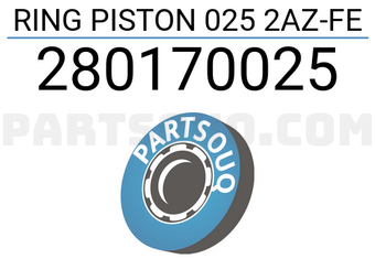 RIKEN 280170025 RING PISTON 025 2AZ-FE