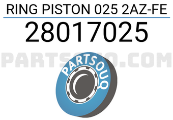 RIKEN 28017025 RING PISTON 025 2AZ-FE