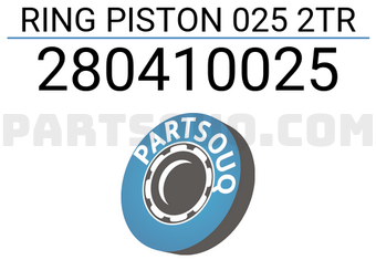 RIKEN 280410025 RING PISTON 025 2TR