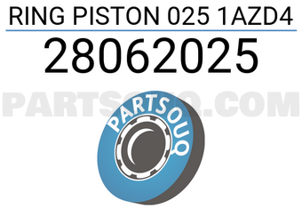 RIKEN 28062025 RING PISTON 025 1AZD4