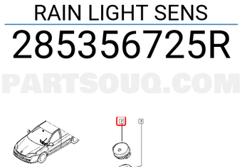 Renault 285356725R RAIN LIGHT SENS
