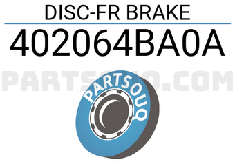 Renault 402064BA0A DISC-FR BRAKE