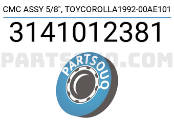 SANYCO 3141012381 CMC ASSY 5/8", TOYCOROLLA1992-00AE101