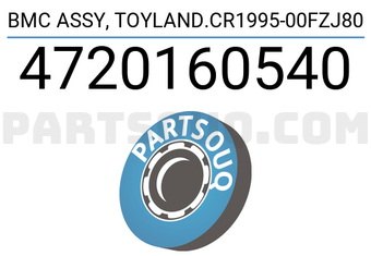 SANYCO 4720160540 BMC ASSY, TOYLAND.CR1995-00FZJ80