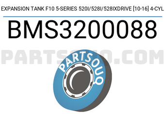 SCHNIEDER BMS3200088 EXPANSION TANK F10 5-SERIES 520I/528I/528IXDRIVE [10-16] 4-CYL