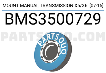 SCHNIEDER BMS3500729 MOUNT MANUAL TRANSMISSION X5/X6 [07-15]