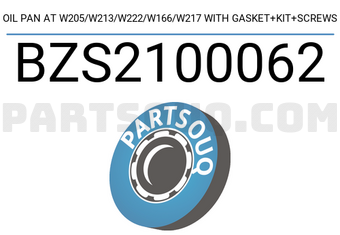 SCHNIEDER BZS2100062 OIL PAN AT W205/W213/W222/W166/W217 WITH GASKET+KIT+SCREWS