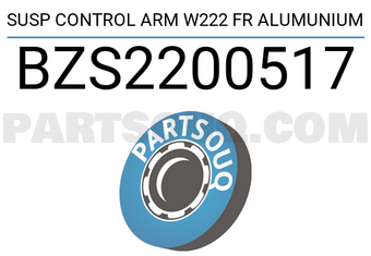 SCHNIEDER BZS2200517 SUSP CONTROL ARM W222 FR ALUMUNIUM