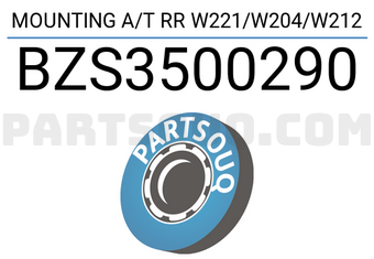 SCHNIEDER BZS3500290 MOUNTING A/T RR W221/W204/W212