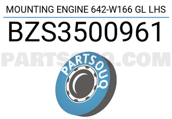 SCHNIEDER BZS3500961 MOUNTING ENGINE 642-W166 GL LHS