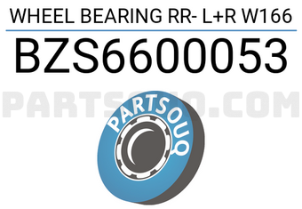 SCHNIEDER BZS6600053 WHEEL BEARING RR- L+R W166
