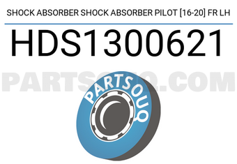 SCHNIEDER HDS1300621 SHOCK ABSORBER SHOCK ABSORBER PILOT [16-20] FR LH