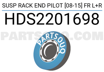 SCHNIEDER HDS2201698 SUSP RACK END PILOT [08-15] FR L+R