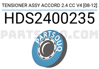 SCHNIEDER HDS2400235 TENSIONER ASSY ACCORD 2.4 CC V4 [08-12]