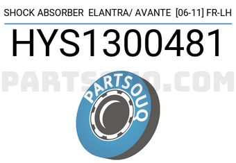 SCHNIEDER HYS1300481 SHOCK ABSORBER ELANTRA/ AVANTE [06-11] FR-LH
