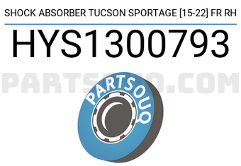 SCHNIEDER HYS1300793 SHOCK ABSORBER TUCSON SPORTAGE [15-22] FR RH
