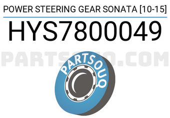 SCHNIEDER HYS7800049 POWER STEERING GEAR SONATA [10-15]