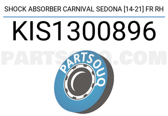 SCHNIEDER KIS1300896 SHOCK ABSORBER CARNIVAL SEDONA [14-21] FR RH