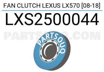 SCHNIEDER LXS2500044 FAN CLUTCH LEXUS LX570 [08-18]