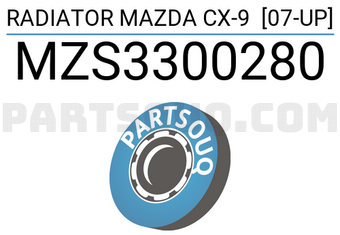 SCHNIEDER MZS3300280 RADIATOR MAZDA CX-9 [07-UP]