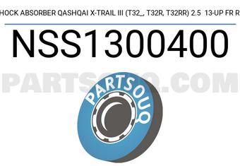 SCHNIEDER NSS1300400 SHOCK ABSORBER QASHQAI X-TRAIL III (T32_, T32R, T32RR) 2.5 13-UP FR RH